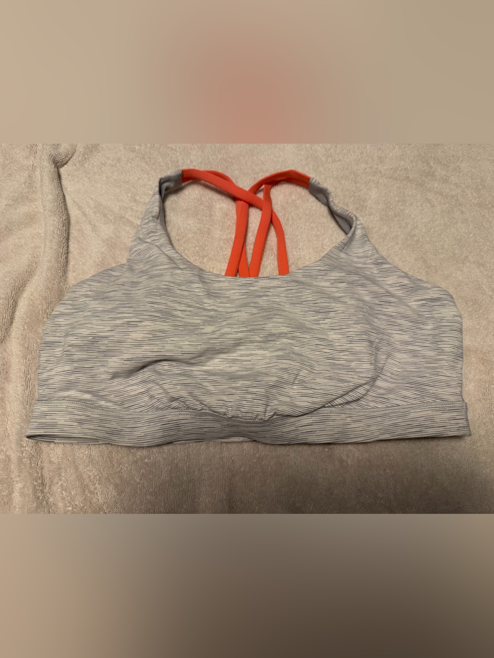 Lululemon Energy Bra Medium Support B–D Cups Wee Are From Space Nimbus | Size 14